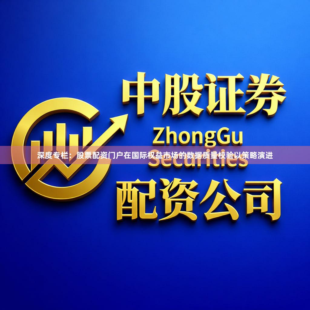深度专栏:股票配资门户在国际权益市场的数据质量校验以策略演进