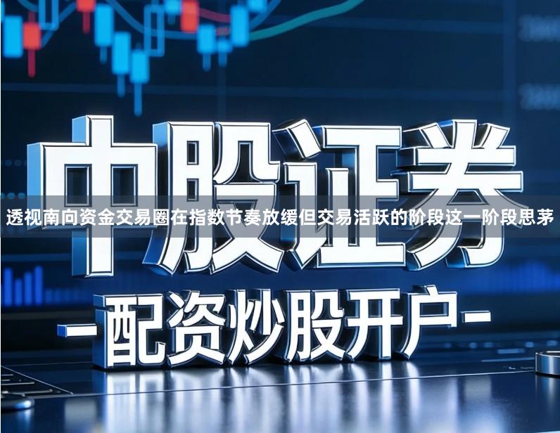 透视南向资金交易圈在指数节奏放缓但交易活跃的阶段这一阶段思茅