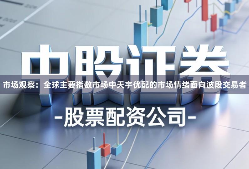市场观察：全球主要指数市场中天宇优配的市场情绪面向波段交易者